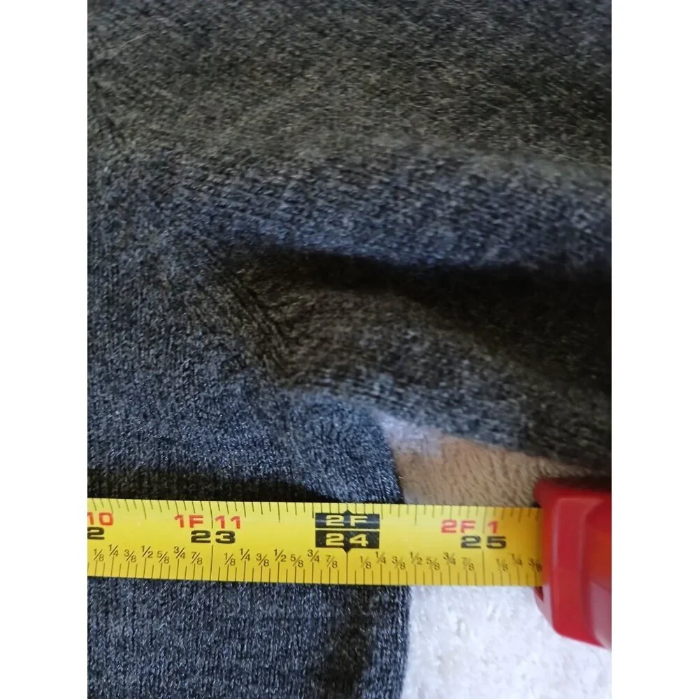 U.S. Polo Assn. Gray V-Neck Pullover Sweater Size XXL Mens Soft Classic